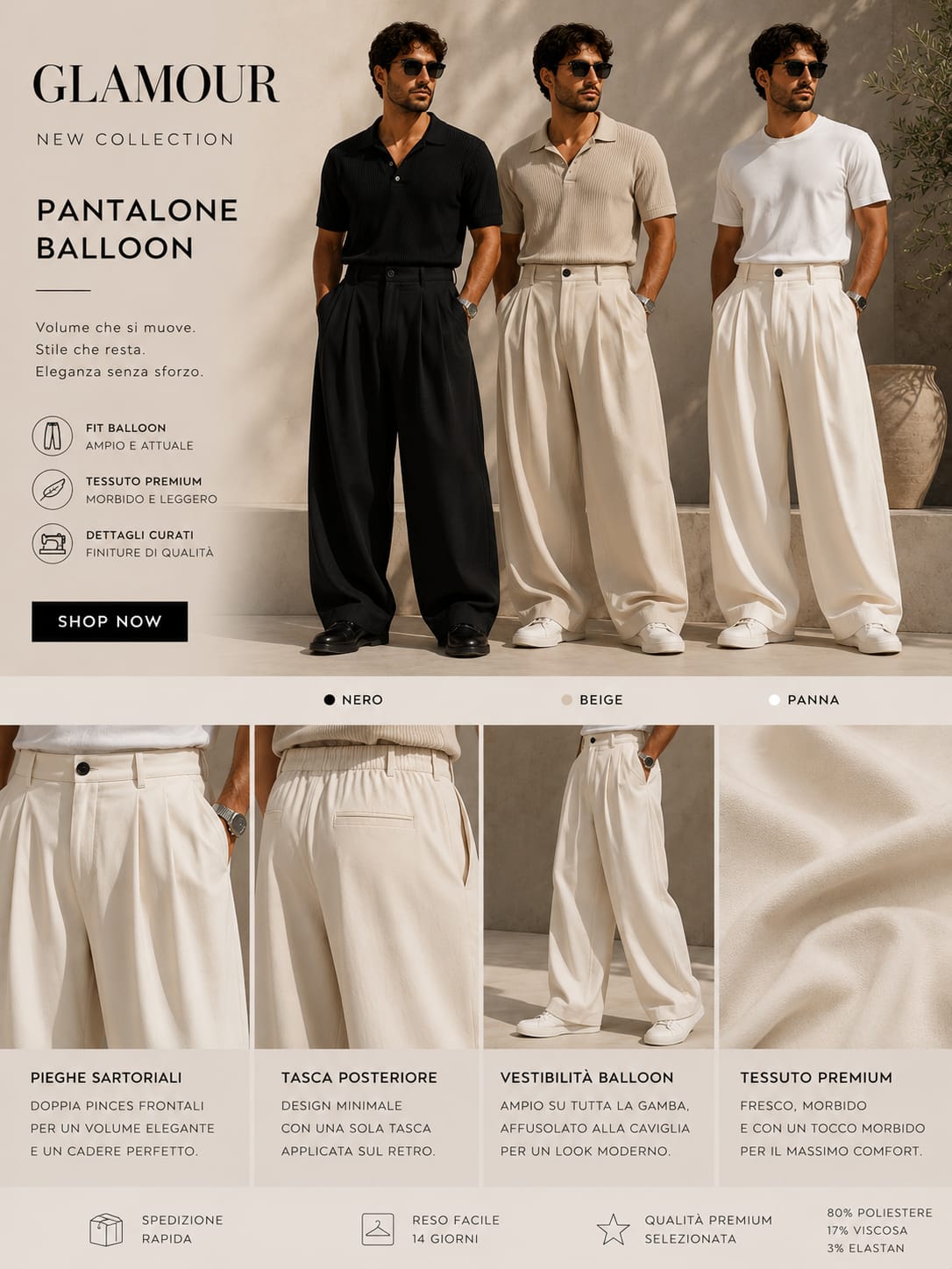 Pantalone ballon