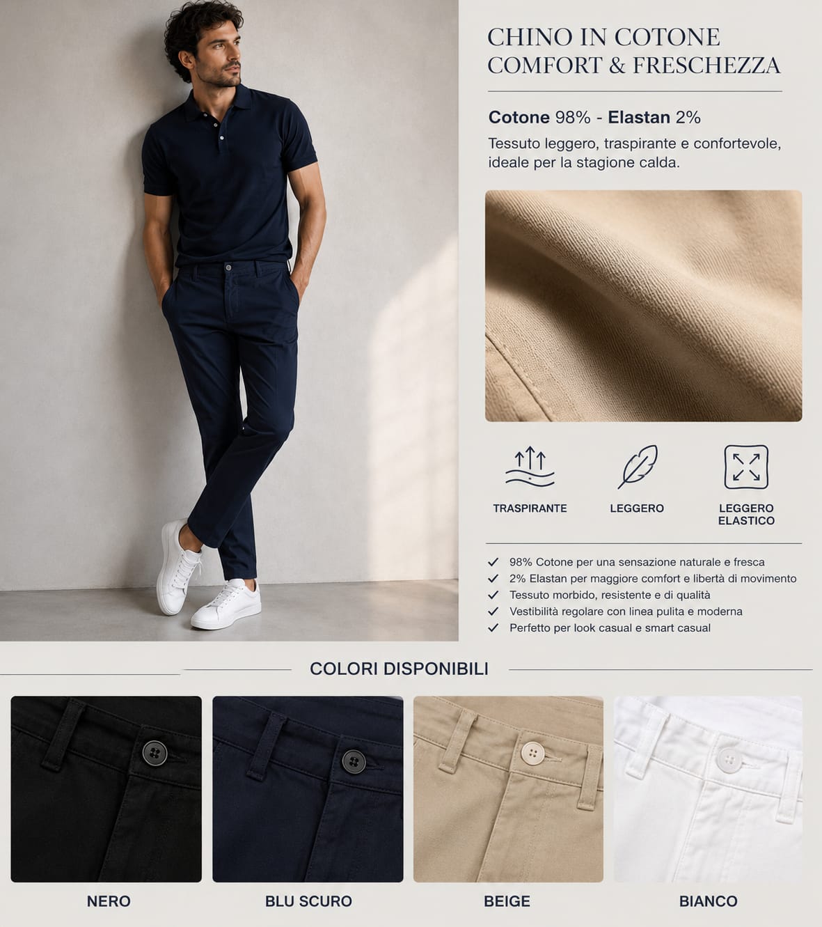 Pantalone estivo