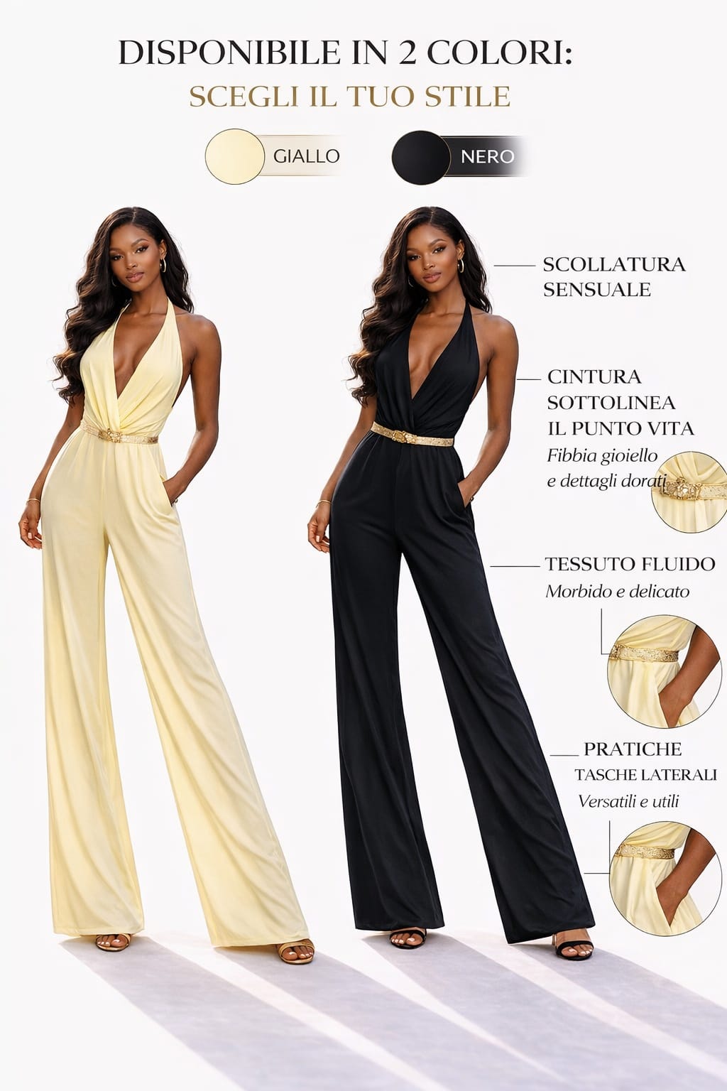tuta elegante