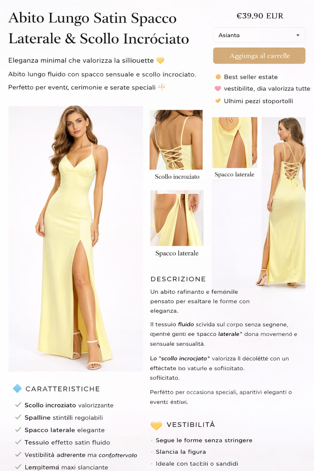 Abito elegante