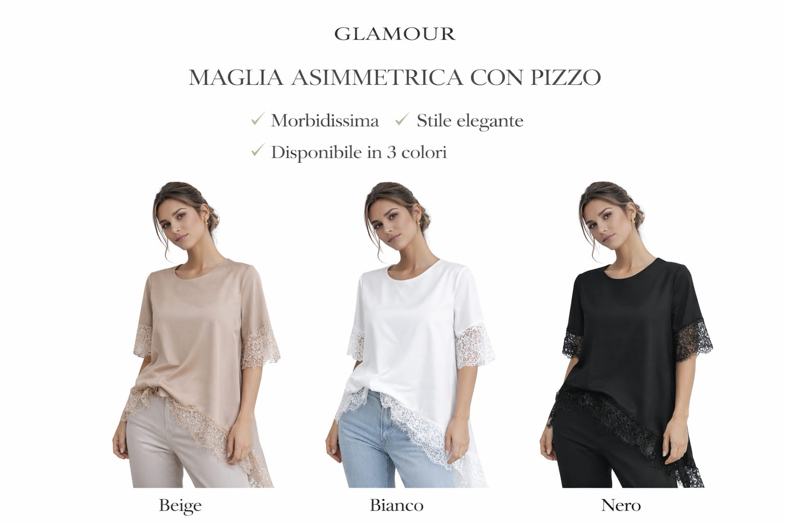 Maglia effetto seta