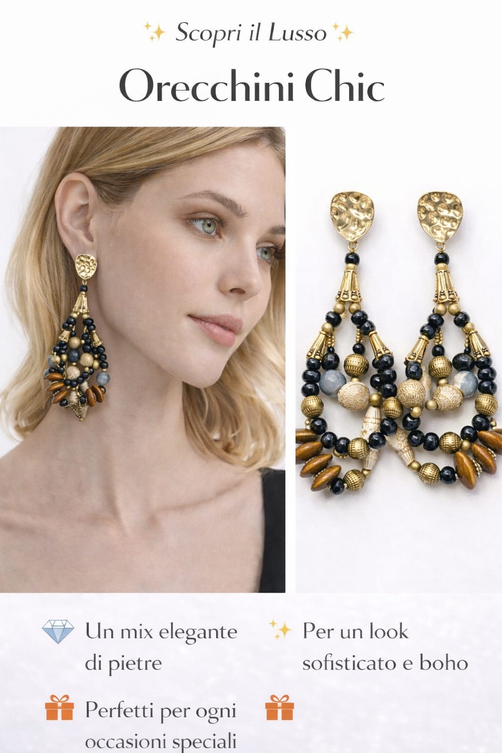 Orecchini chic